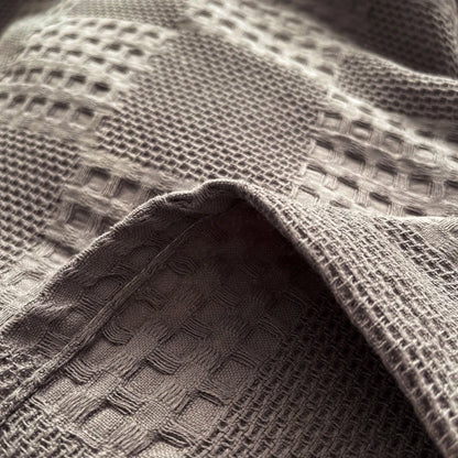 Cotton Waffle Throw Blanket