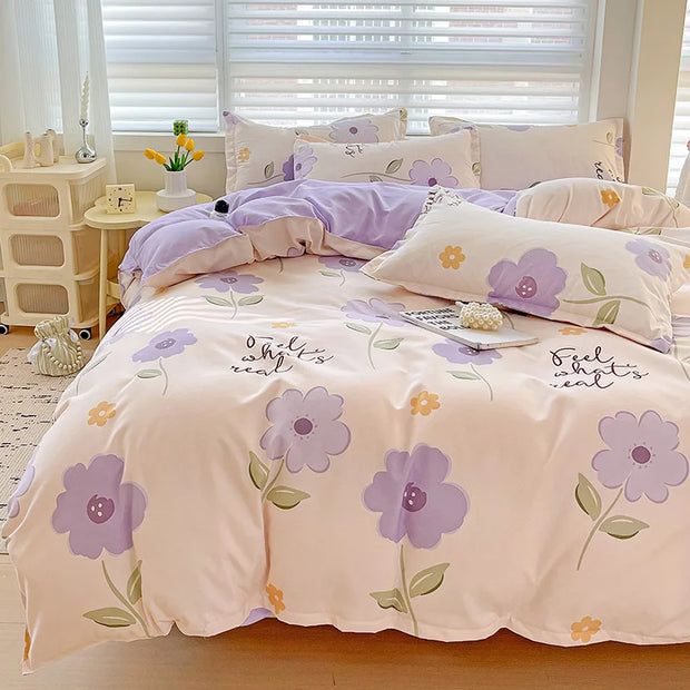 4 Pieces Bedding Set