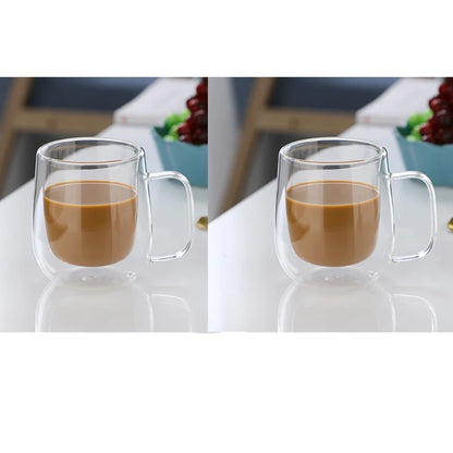 Double-Wall Glass Mug