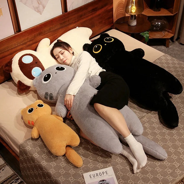Adorable Hugging Cat Pillow