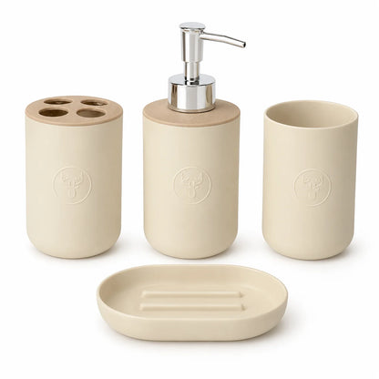 4-Piece Bathroom Accessory Set