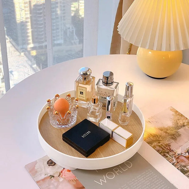 Elegant Round Storage Tray