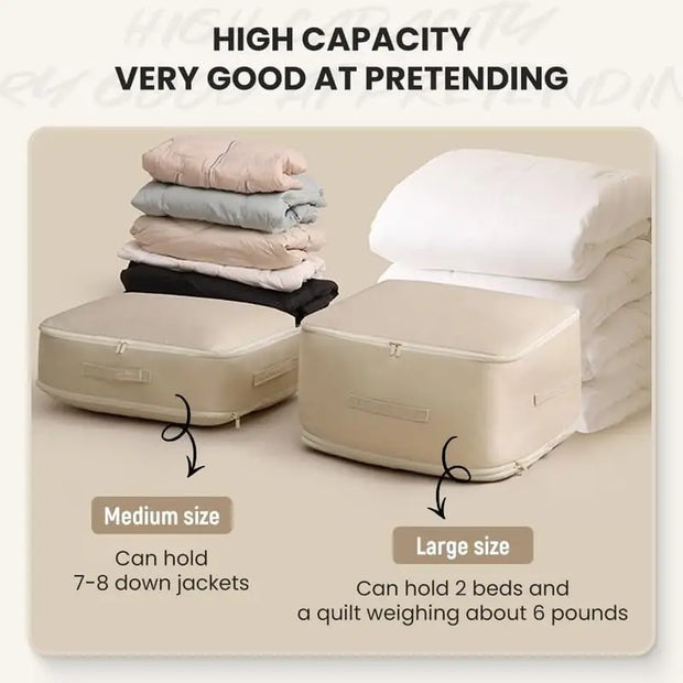 Self Compression Organizer Duvet Storage Bag