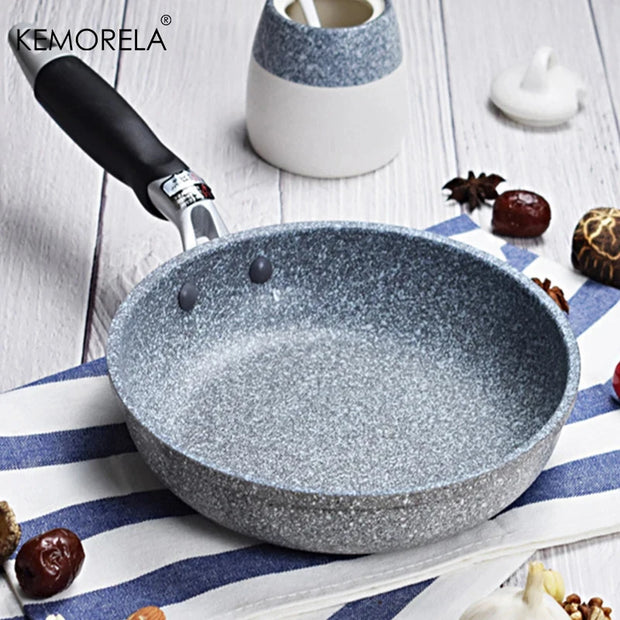 Non-Stick Maifan Stone Design Frying Pan