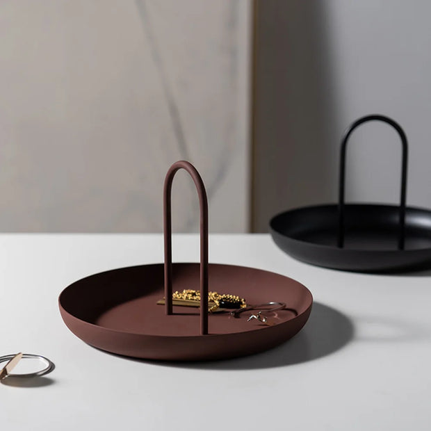 Elegant Nordic Tray with Handle
