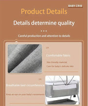 Folding Bed Children Multi Functional Baby Crib