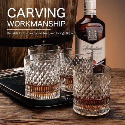 Premium Whiskey & Cocktail Drinking Glass