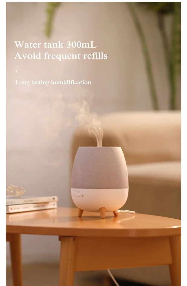 Humidifier and Essential Oil Diffuser with Remote Control