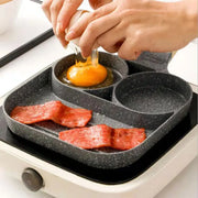 2/4-Hole Non-stick Frying Pan
