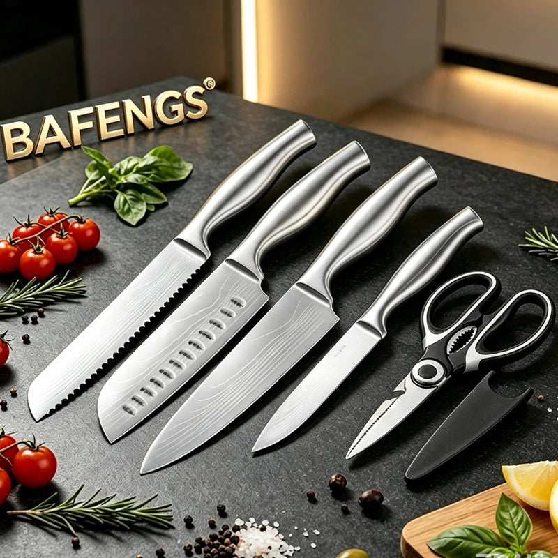 Stainless Steel Kitchen Knives & Sets