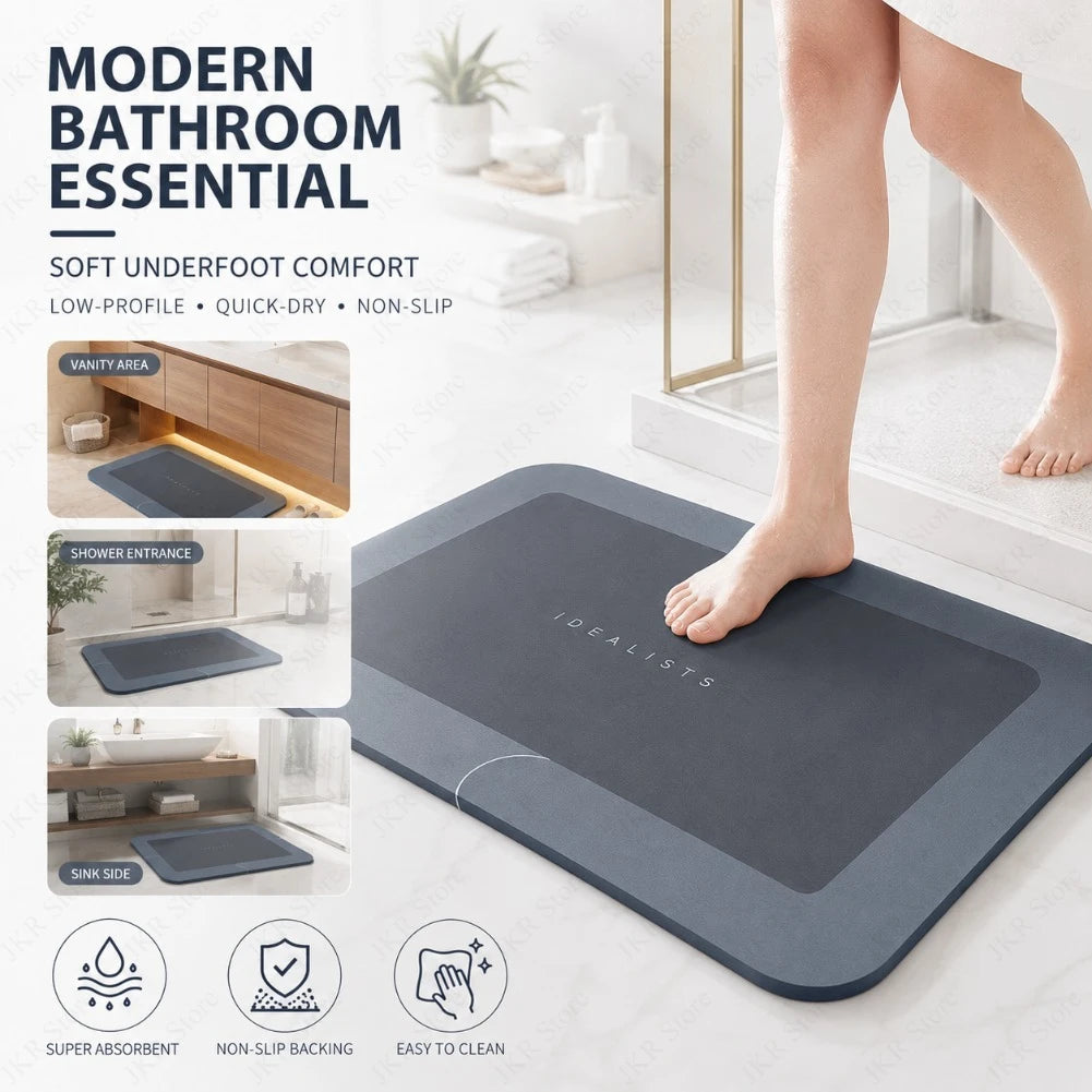 Fast-Drying Bath Mat