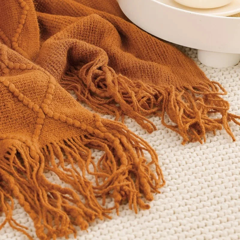 Luxe Knit Throw Blanket