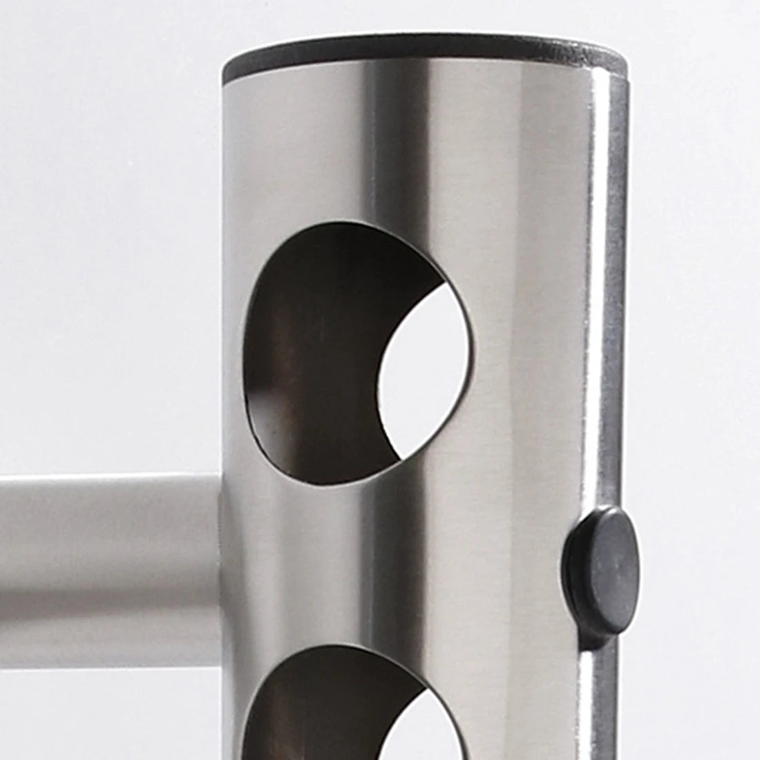 Wall-Mounted Stainless Steel Bottle Holder