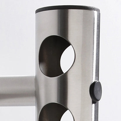Wall-Mounted Stainless Steel Bottle Holder