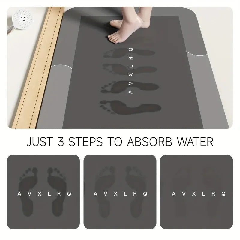 Spa Comfort Quick-Dry Bath Mat