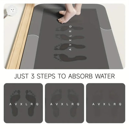 Spa Comfort Quick-Dry Bath Mat