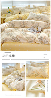 4 Pieces Bedding Set
